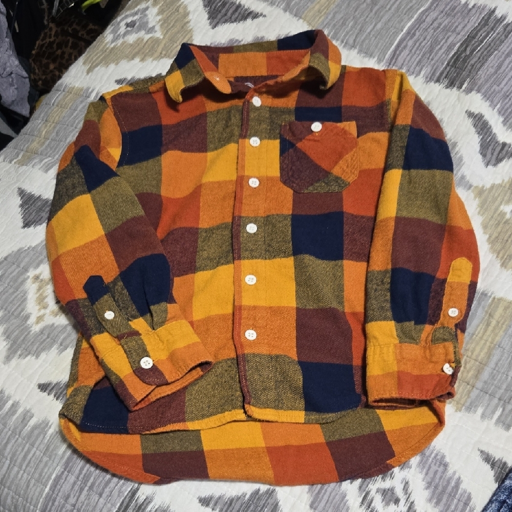 Boys Fall Flannel